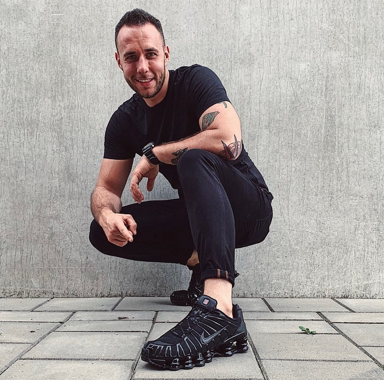 Alternative view of Giày Nike Shox TL 'Black Metallic' AV3595-002