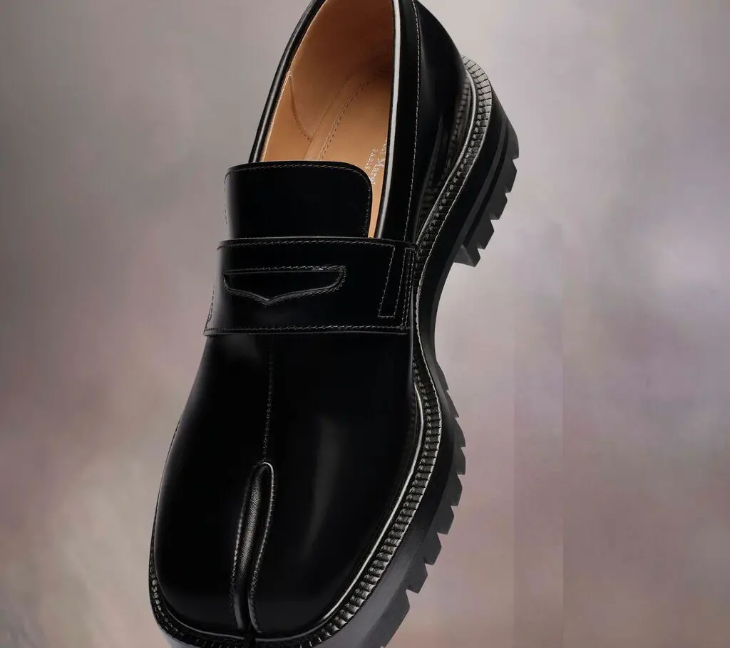 Giay Maison Margiela Tabi Moccasins 'Black' S57WR0139P3827H8396