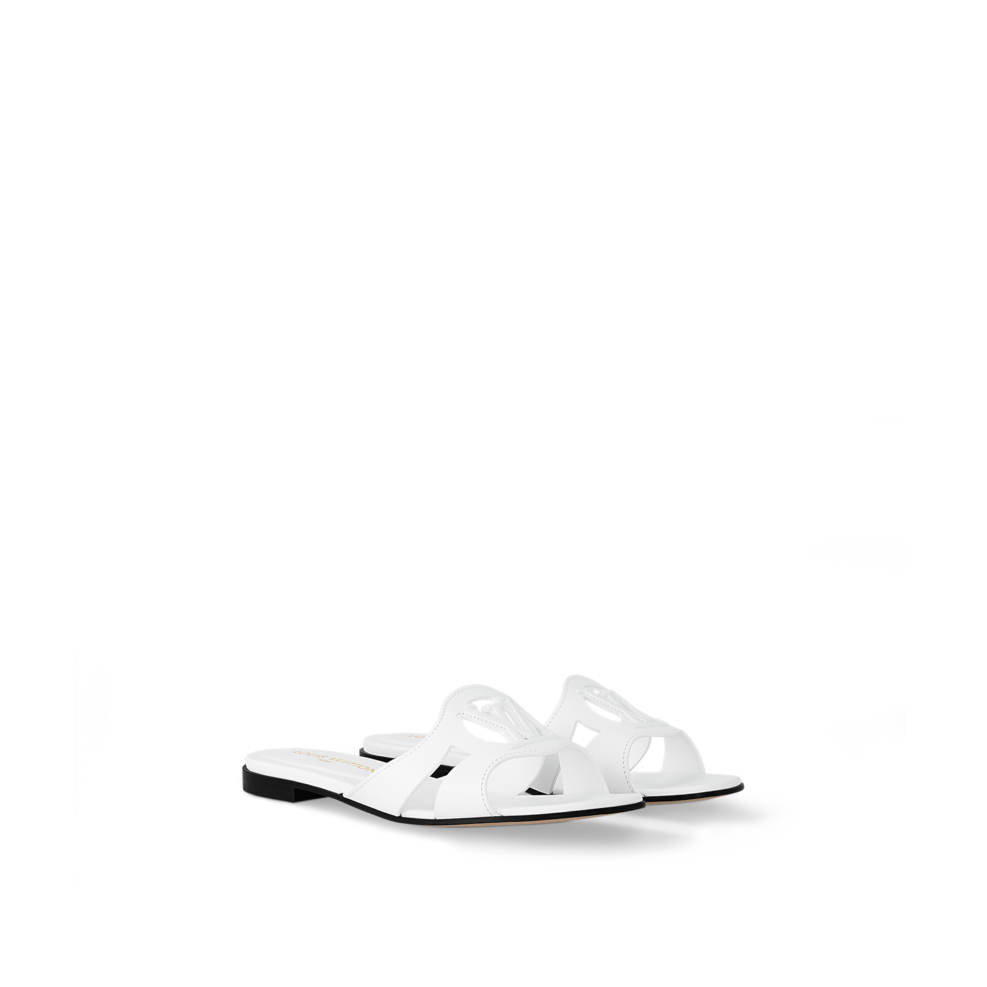 Dep Louis Vuitton LV Isola Flat Mules 'White' 1ABOZK