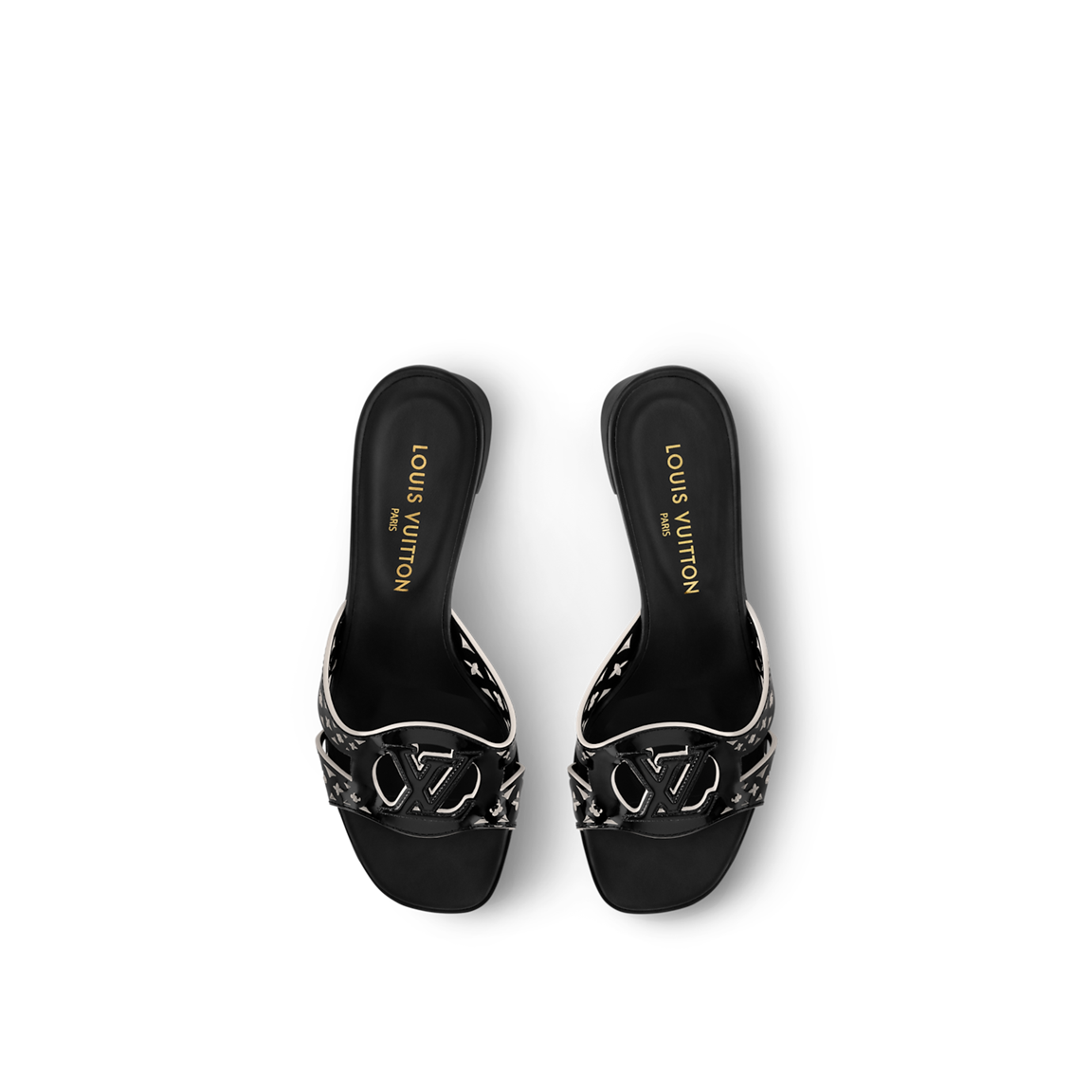 Dep Louis Vuitton LV Isola Mules 'Black' 1AGYR1