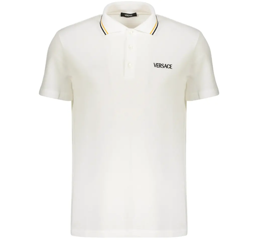 Ao Versace Polo Shirt 'White' 1011851-1A14049-1W000