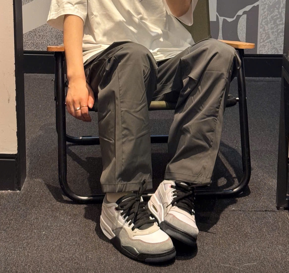 Giày Nike Air Jordan 4 RM 'White Black Grey' IB8052-100 - Ảnh 4