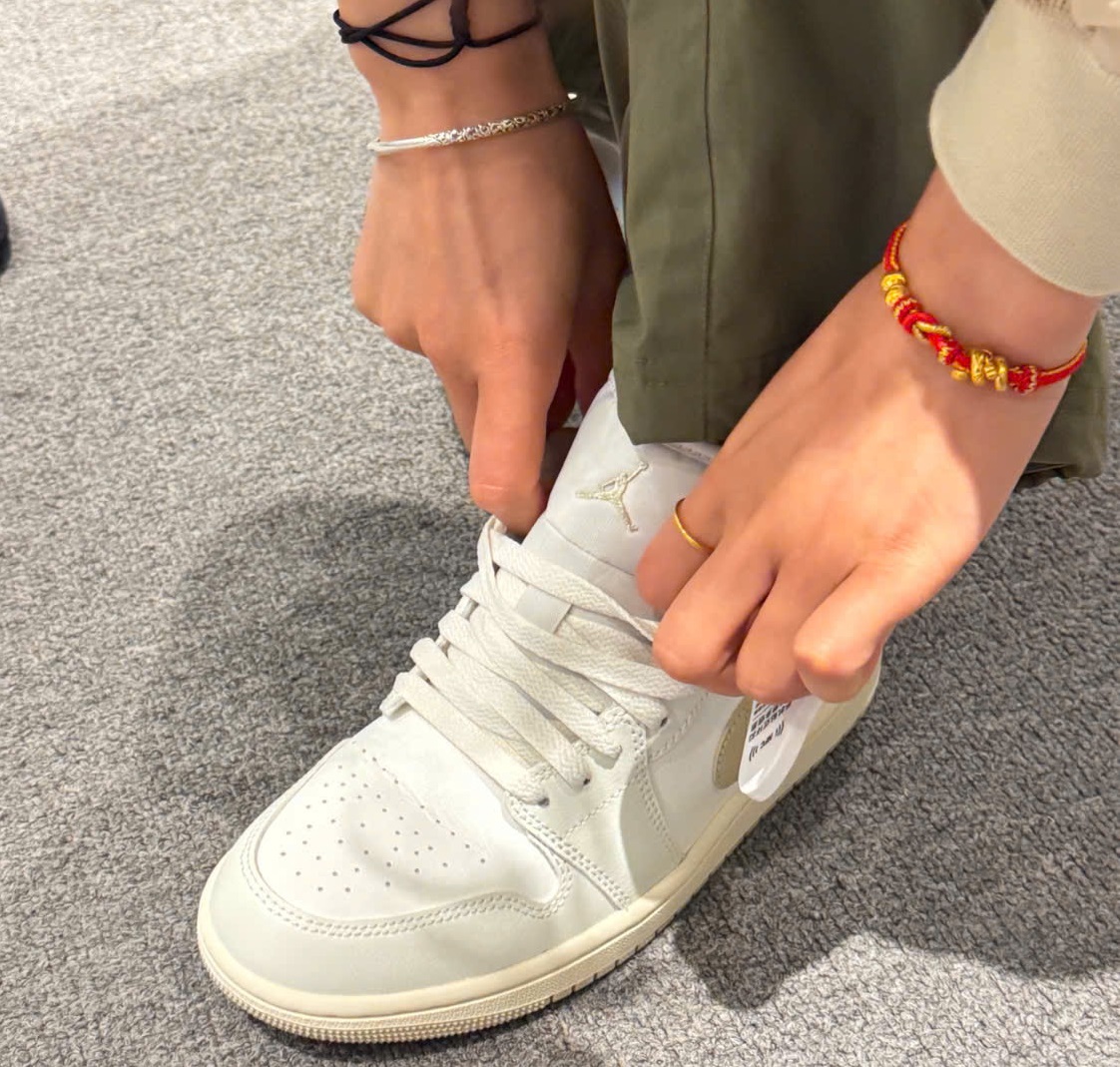 Giày Nike Air Jordan 1 Low ‘Sail Tan’ DC0774-112 - Ảnh 6