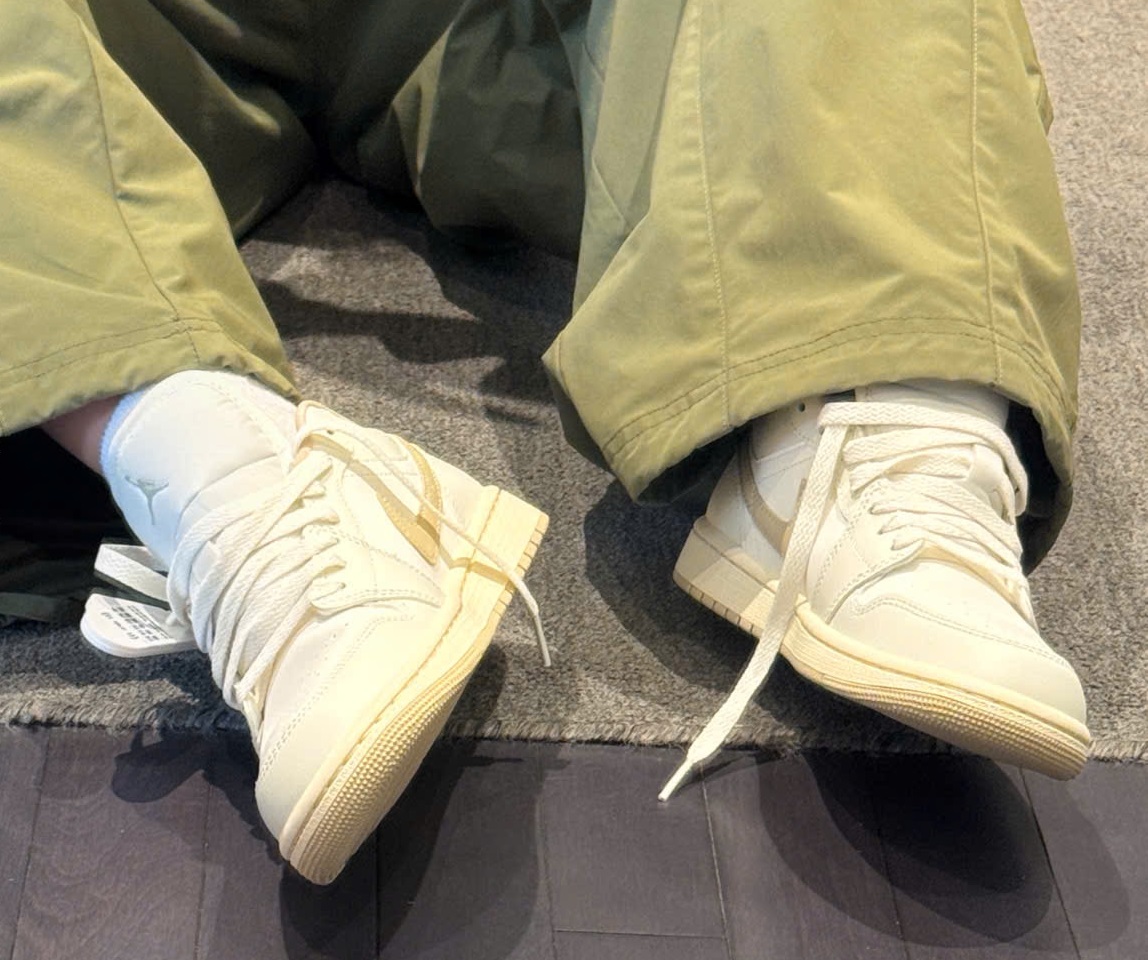 Giày Nike Air Jordan 1 Low ‘Sail Tan’ DC0774-112 - Ảnh 3