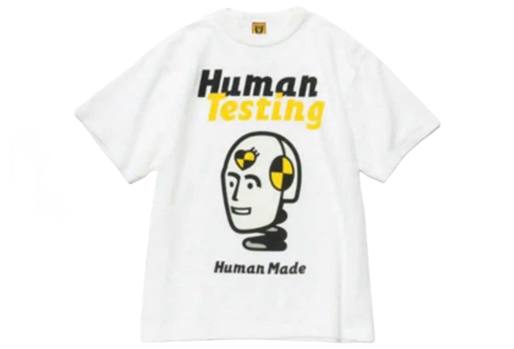 Ao Human Made x ASAP Rocky Human Testing 'White' XX23TE010