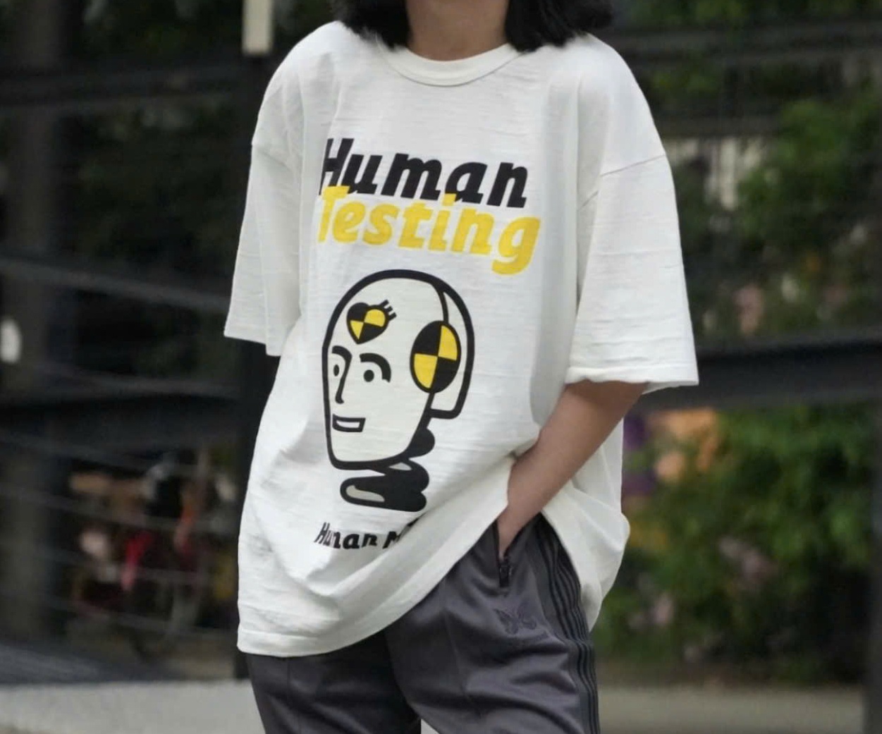 Ao Human Made x ASAP Rocky Human Testing 'White' XX23TE010