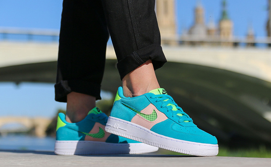 Giay Nike Air Force 1 LV8 'Oracle Aqua' CJ4093-300