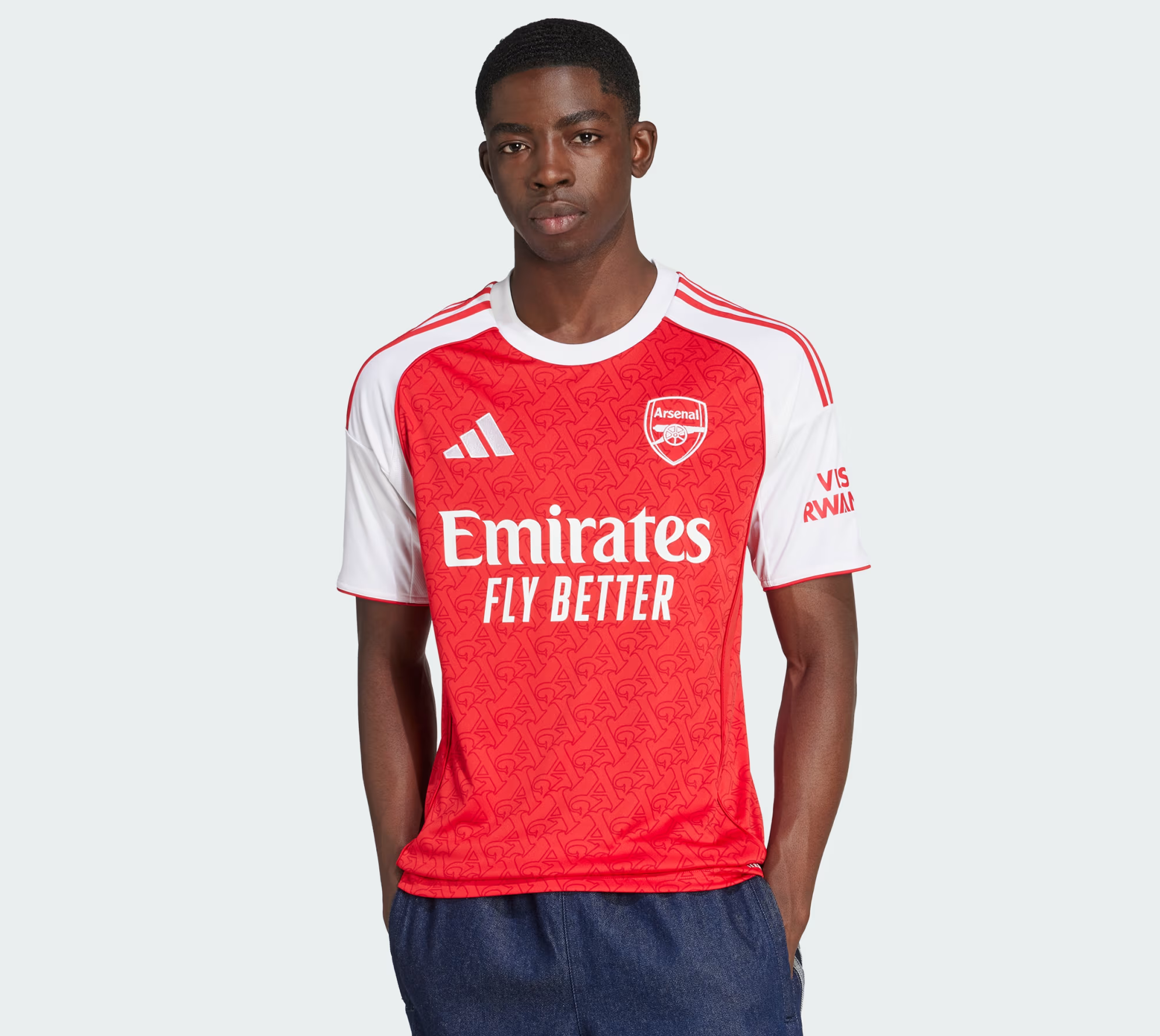 Ao Adidas Arsenal 25/26 Home Jersey ‘White’ JI9517