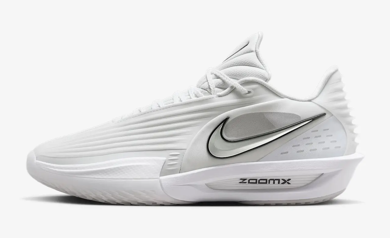 Alternative view of Giày Nike Air Cut 3 Turbo 'White Metallic Silver' HV9918-101