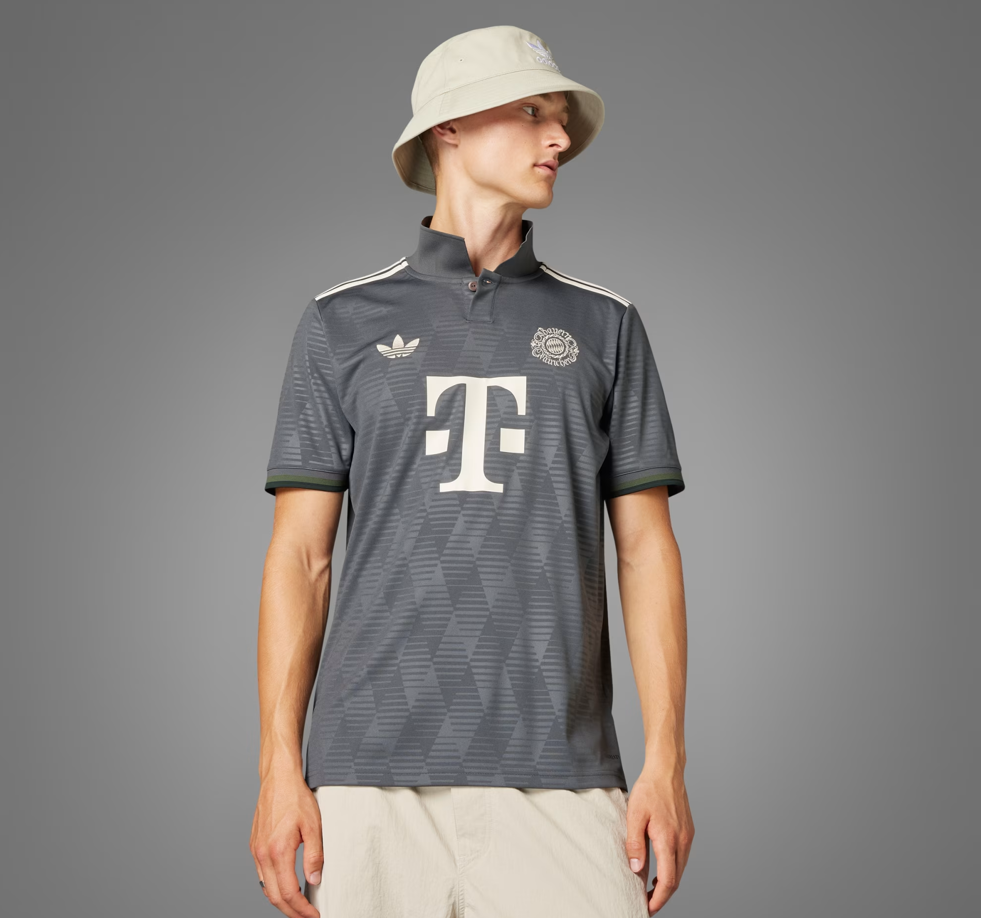 Ao Adidas FC Bayern 24/25 Wiesn Jersey ‘Grey’ IW7299