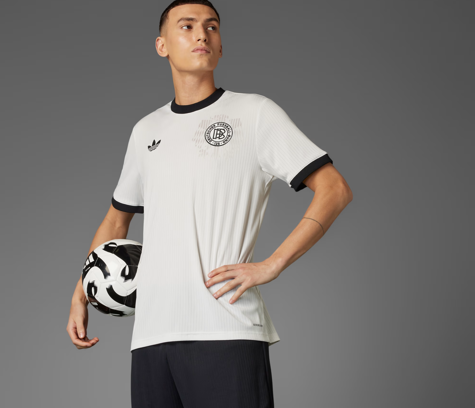 Ao Adidas Originals DFB 125 Jersey 'Cloud White' JY0247