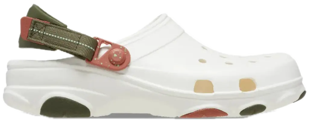 Dep Crocs All Terrain Clogs 'White Green' 206340-0WV