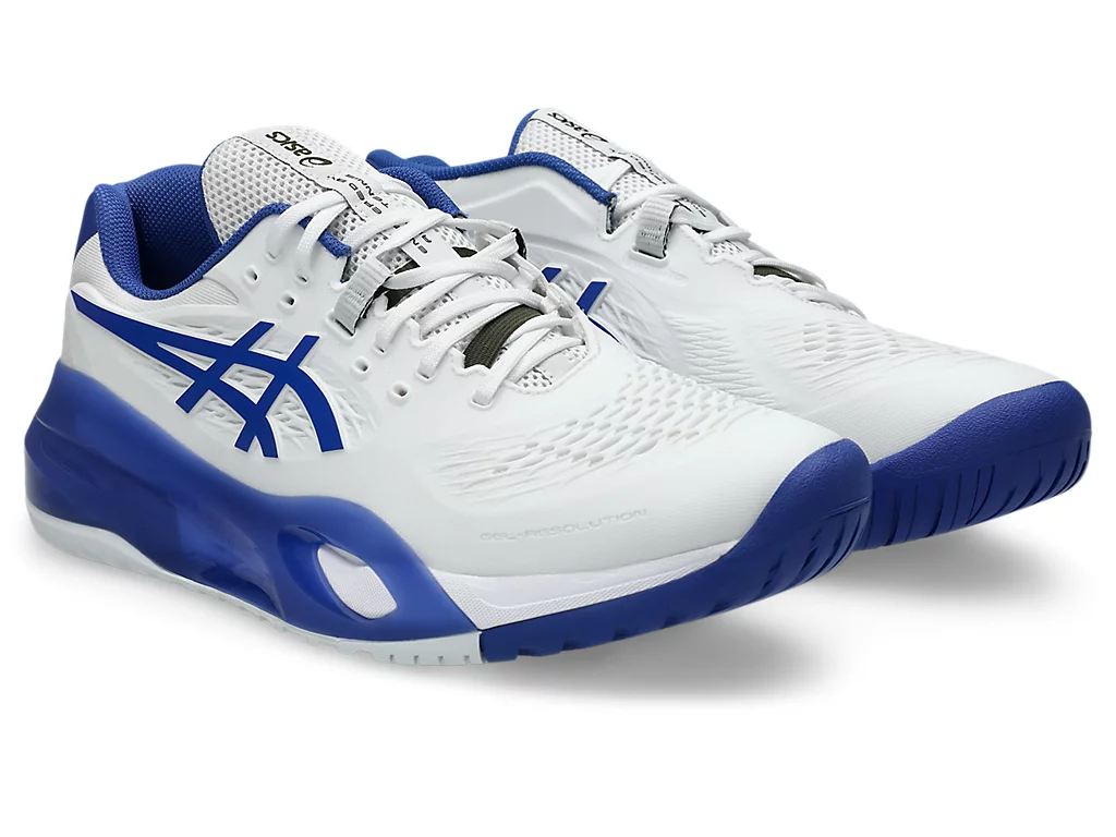 Giay Asics Gel-Resolution X Wide 'White Blue' 1041A487-101