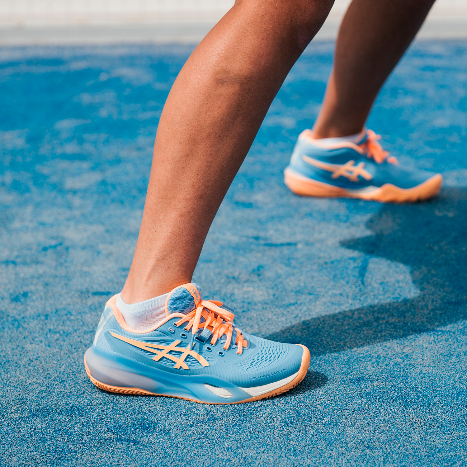 Alternative view of Giày Asics Gel-Resolution X Padel 'Stone Wash' 1042A285-400