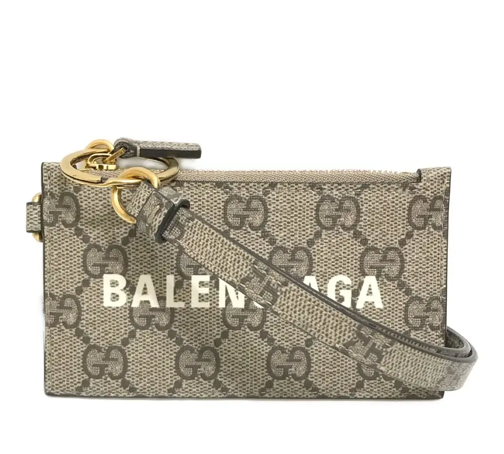 Vi Gucci x Balenciaga Card Case 'Beige' 681706-UQOAT-8969