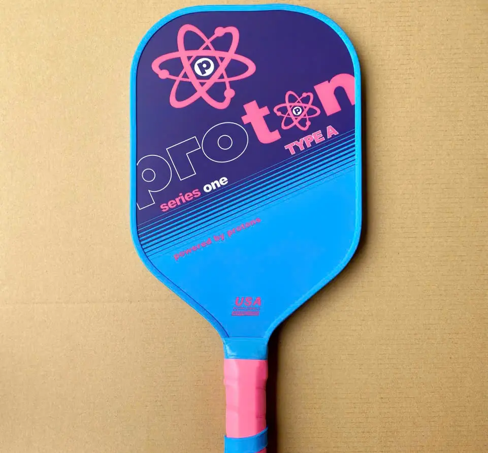 Vot Pickleball Proton Series One Type A 15mm 'Purple Blue Pink'