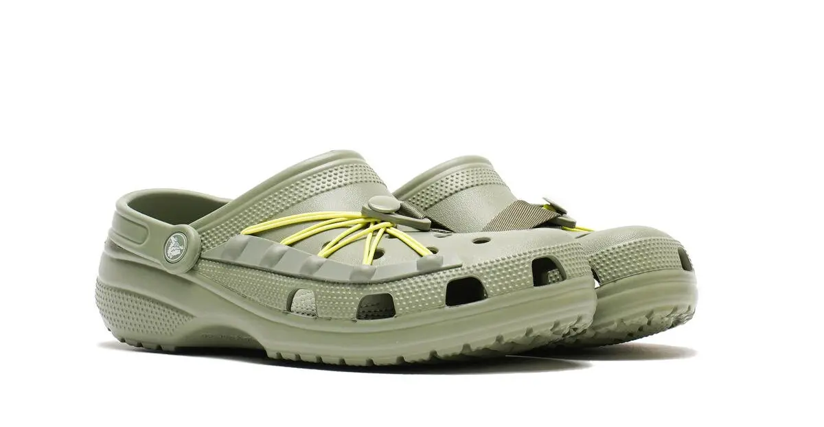 Dep Crocs Classic Lockdown Clog 'Moss Multi' 210393-3WP