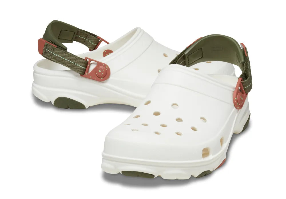 Dep Crocs All Terrain Clogs 'White Green' 206340-0WV