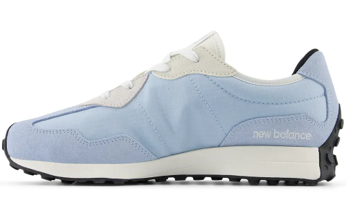 Giay New Balance 327 'Light Chrome Blue White' GS327BS