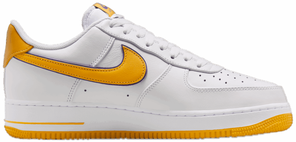 Giay Nike Air Force 1 Low Retro QS 'Lakers Home' FZ1151-100