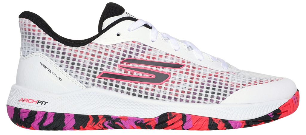 Giay Skechers Viper Court Pro 'White Hot Pink' 246069-WHP