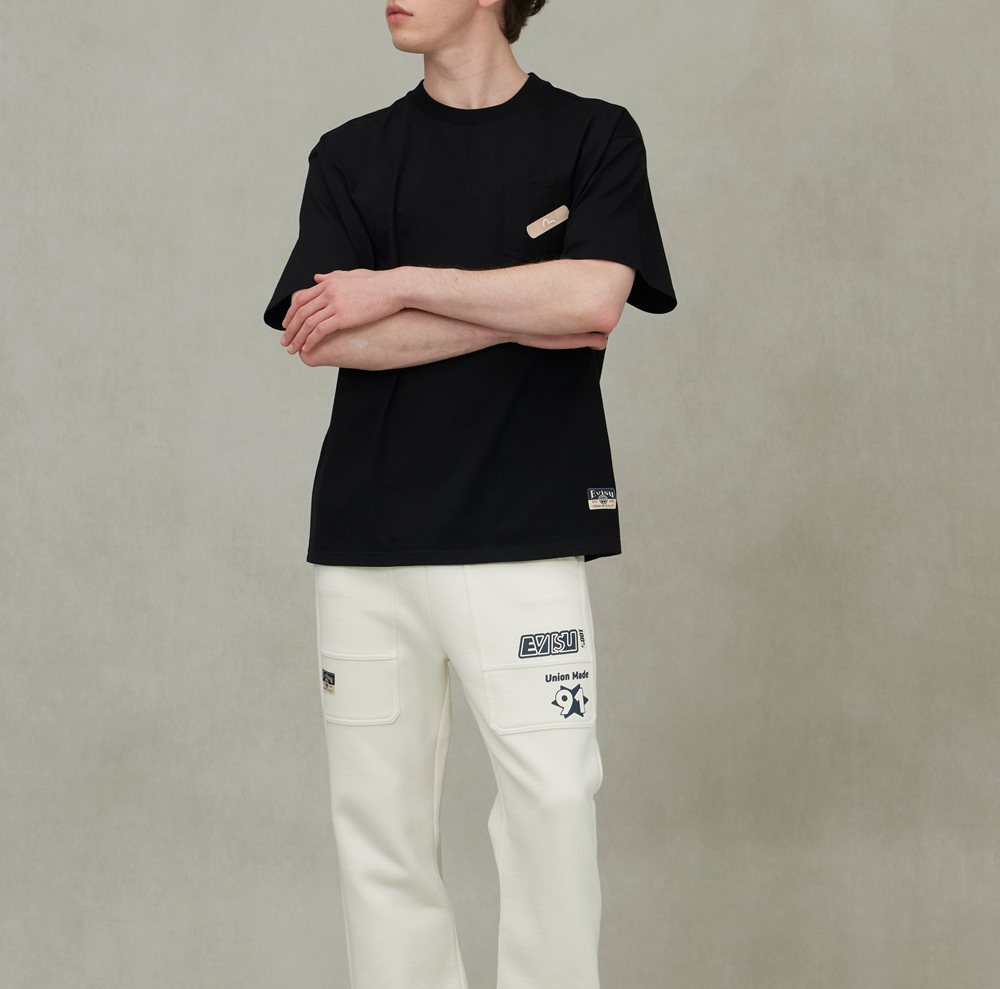 Ao Evisu Godhead And Daruma Print 'Black' 2ESHTM5TS1205LFCT