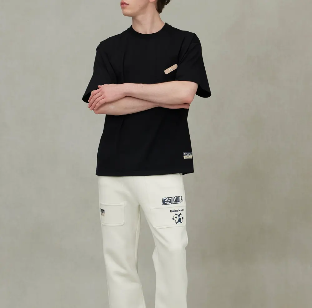 Ao Evisu Godhead And Daruma Print 'Black' 2ESHTM5TS1205LFCT