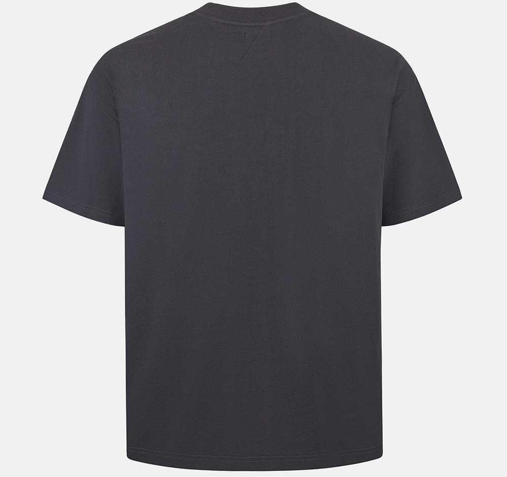 Ao Evisu Seagull Print And Japanese 'Charcoal' 2ESHTM5TS7022RXCT