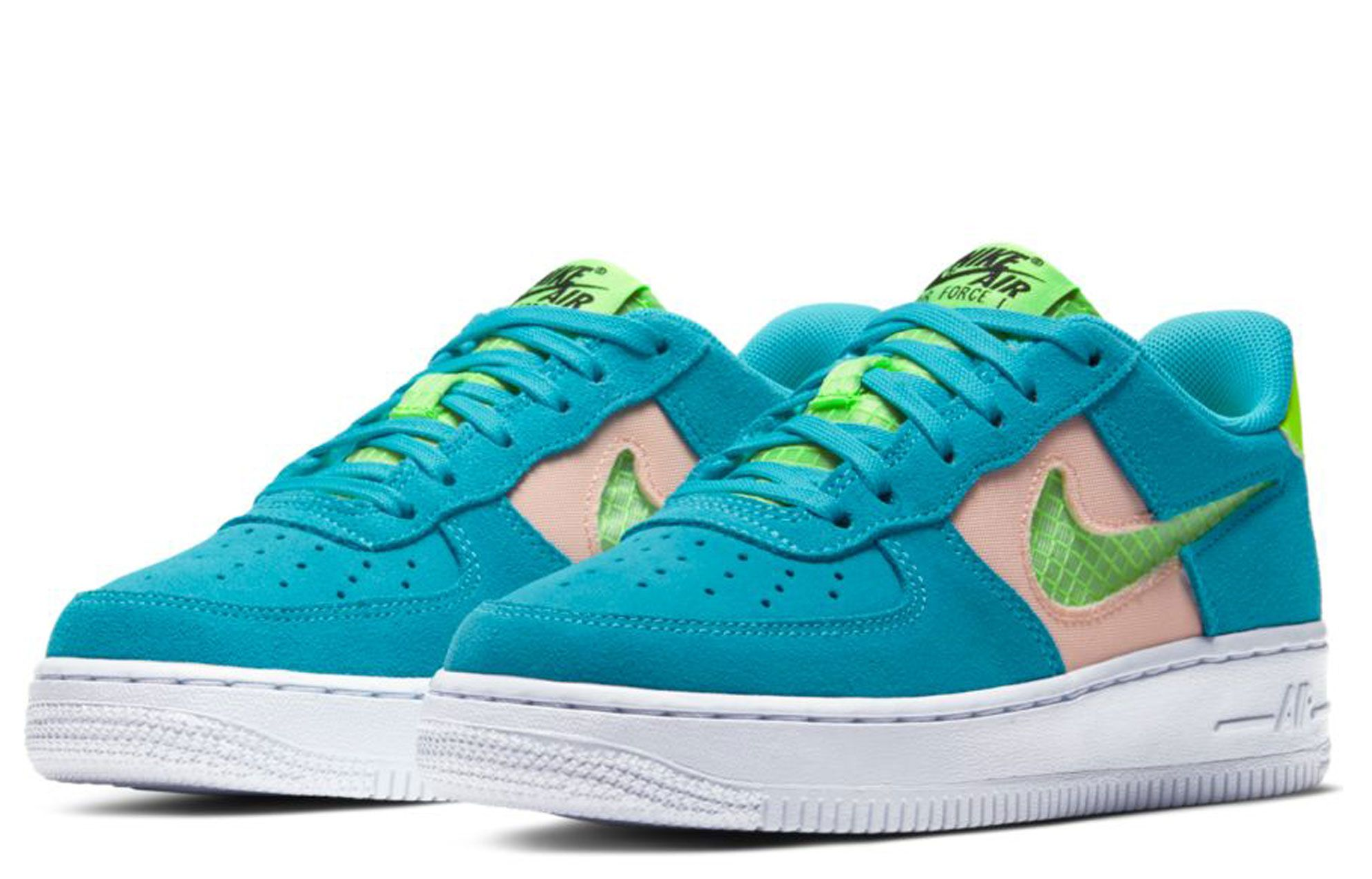 Giay Nike Air Force 1 LV8 'Oracle Aqua' CJ4093-300