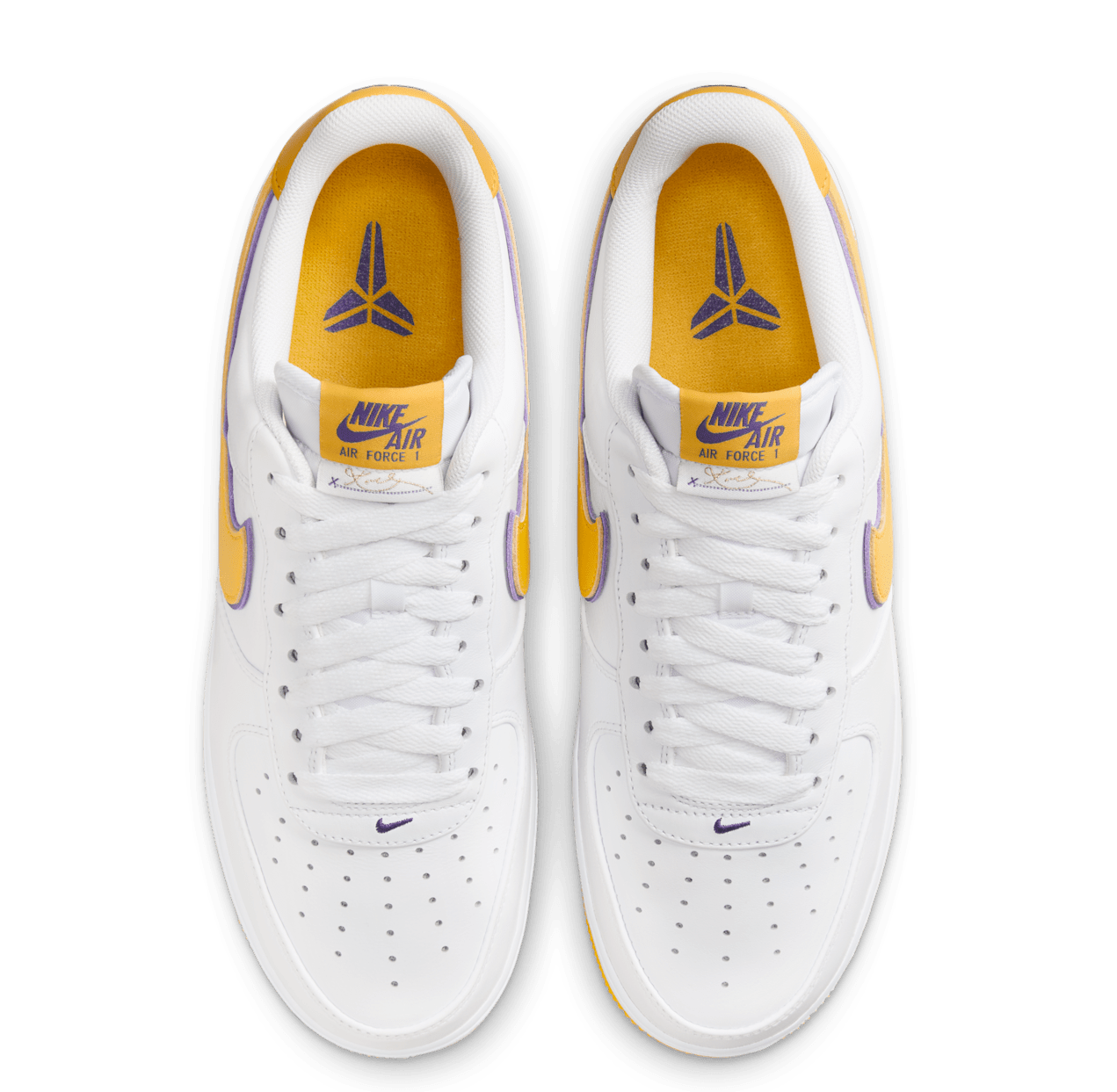 Giay Nike Air Force 1 Low Retro QS 'Lakers Home' FZ1151-100
