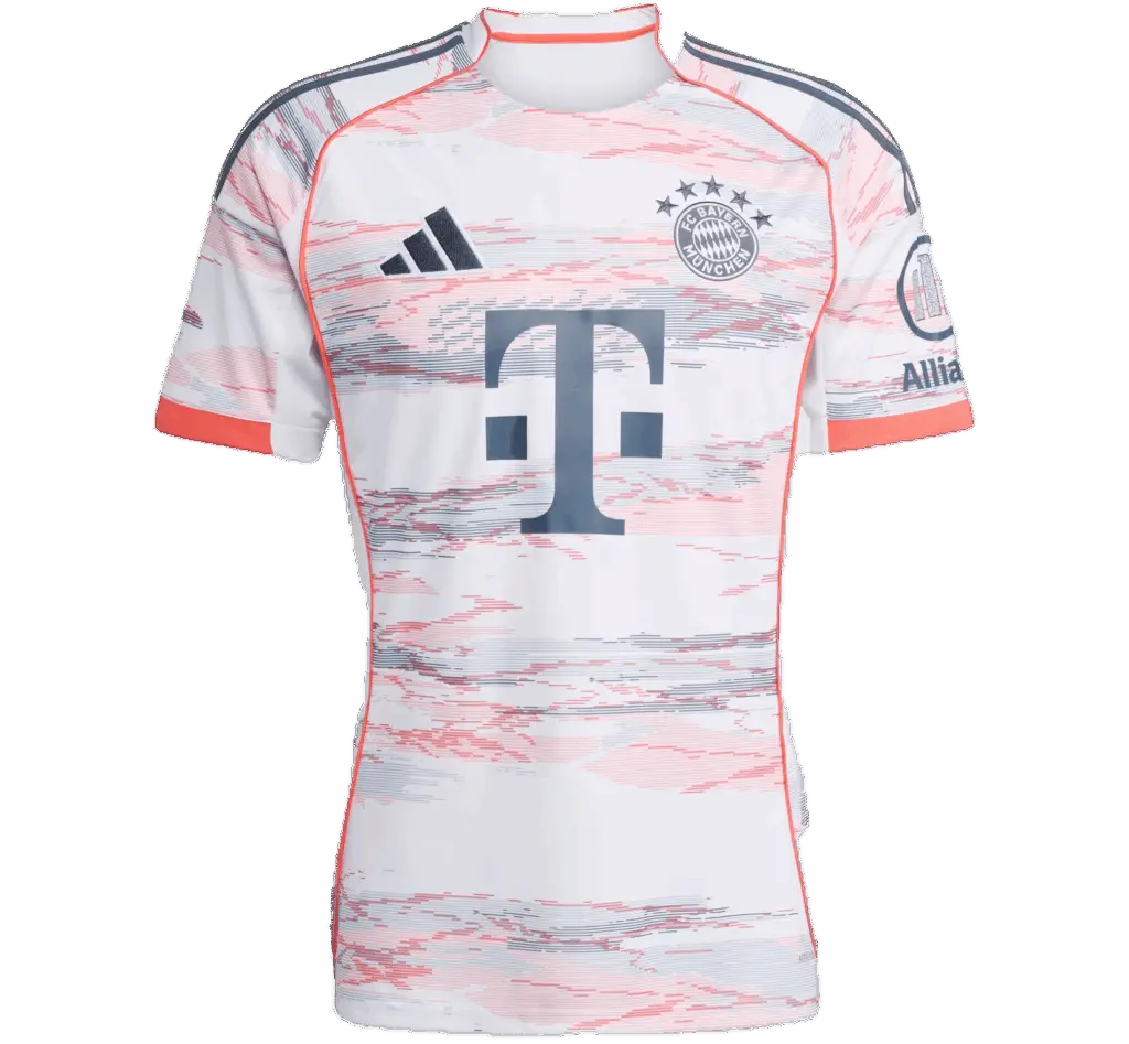 Ao Adidas FC Bayern 25/26 Away Jersey 'White' JJ2143