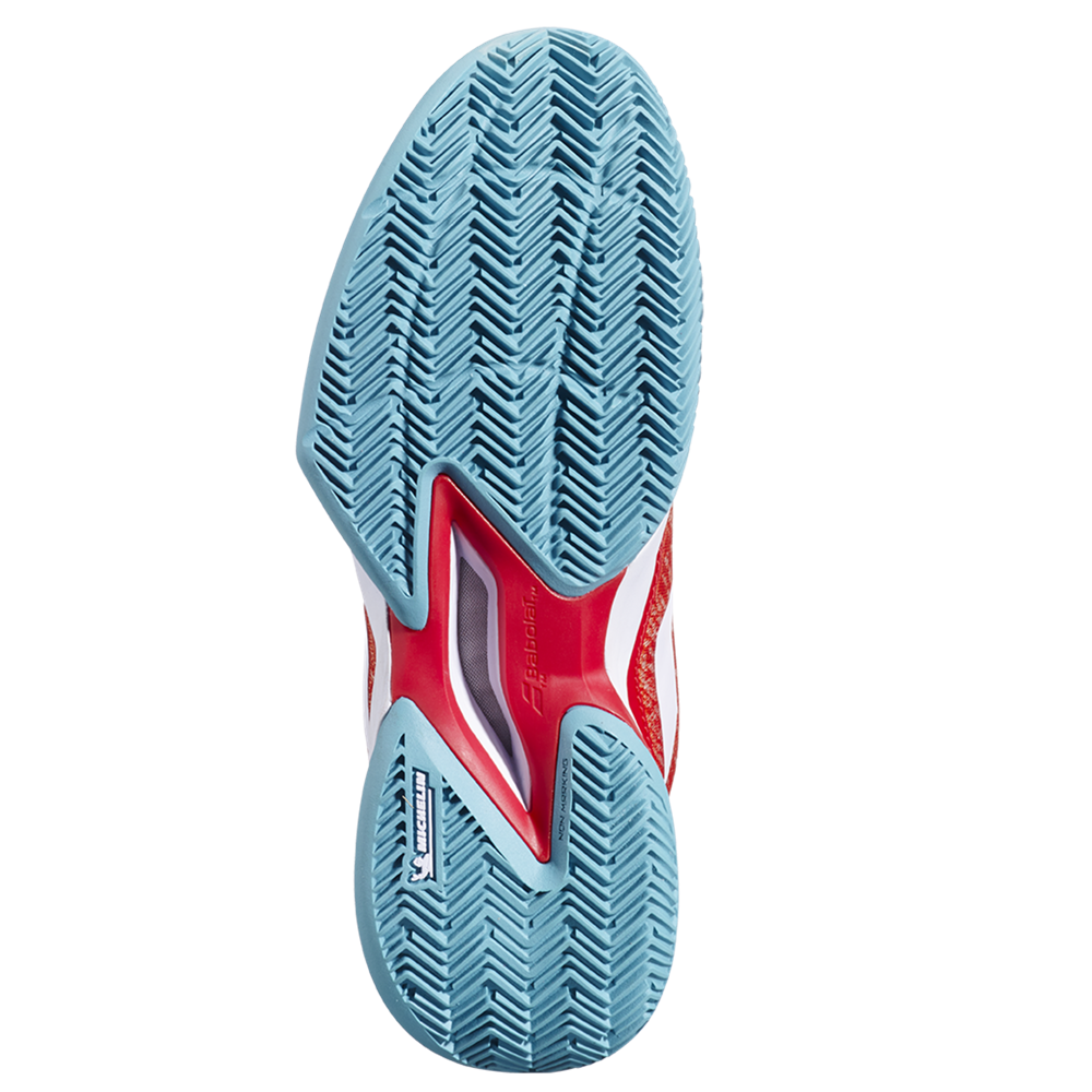 Giay Babolat Jet Mach 3 Clay 'Bright Red' 3A1S25C685