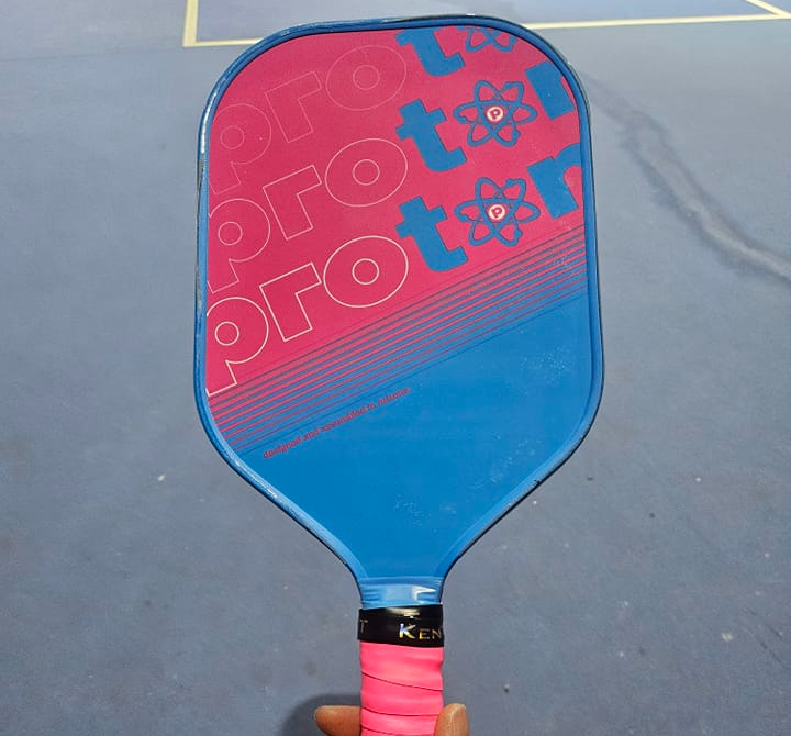 Vot Pickleball Proton Series One Type B 15mm 'Pink Blue'