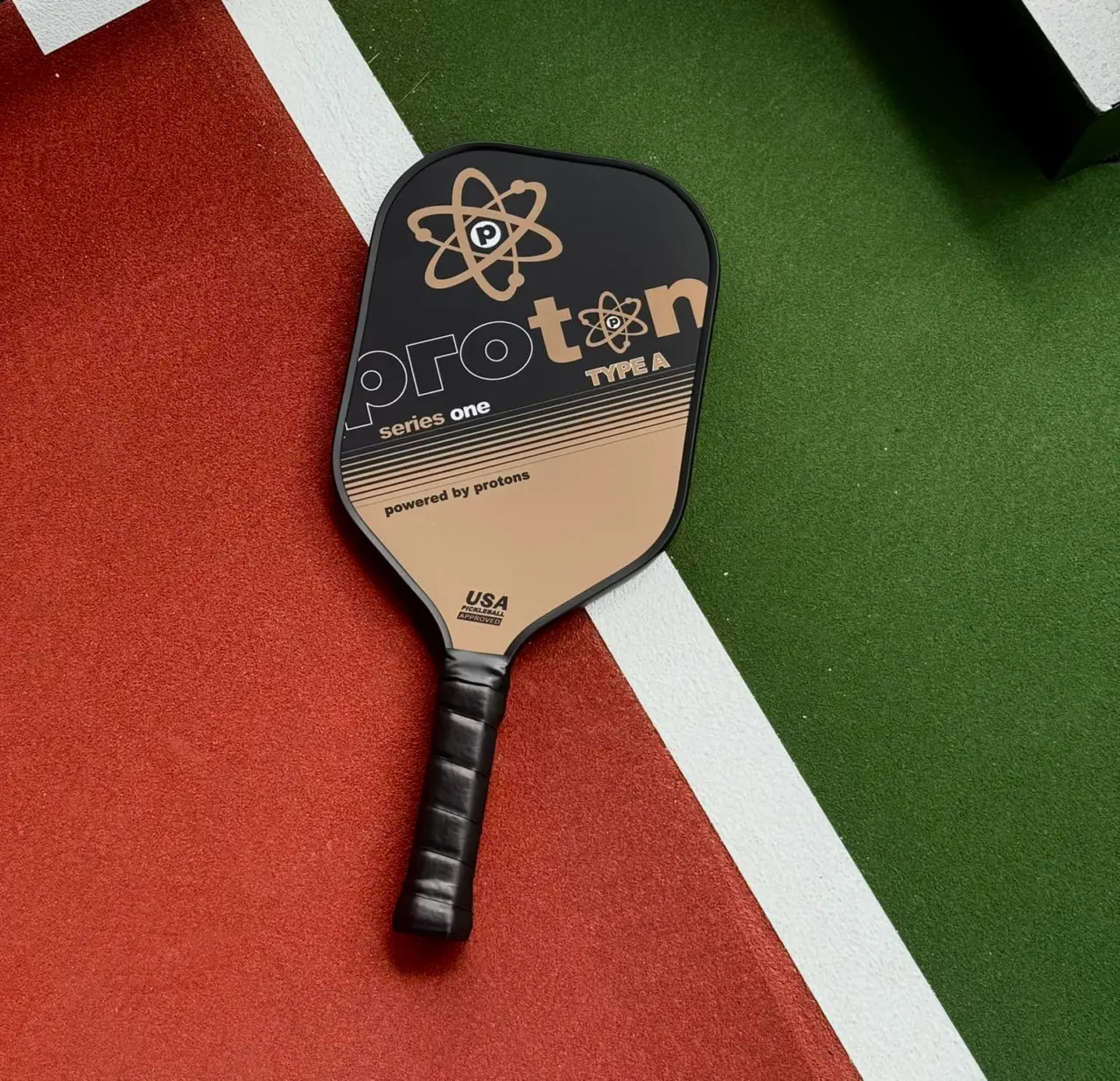 Vot Pickleball Proton Series One Type B 15mm 'Black Gold'