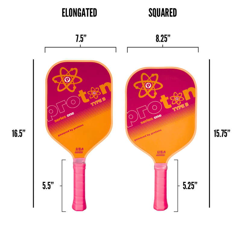 Vợt Pickleball Proton Series One Type B 15mm 'Orbital Orange' - Ảnh 3