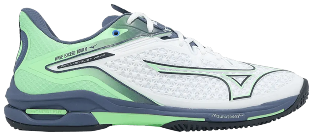Giay Mizuno Wave Exceed Tour 6 AC 'White India Ink Mint' 61GA247037