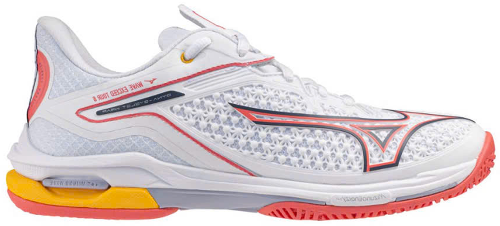 Giay Mizuno Wave Exceed Tour 6 AC 'White Red' 61GA247174