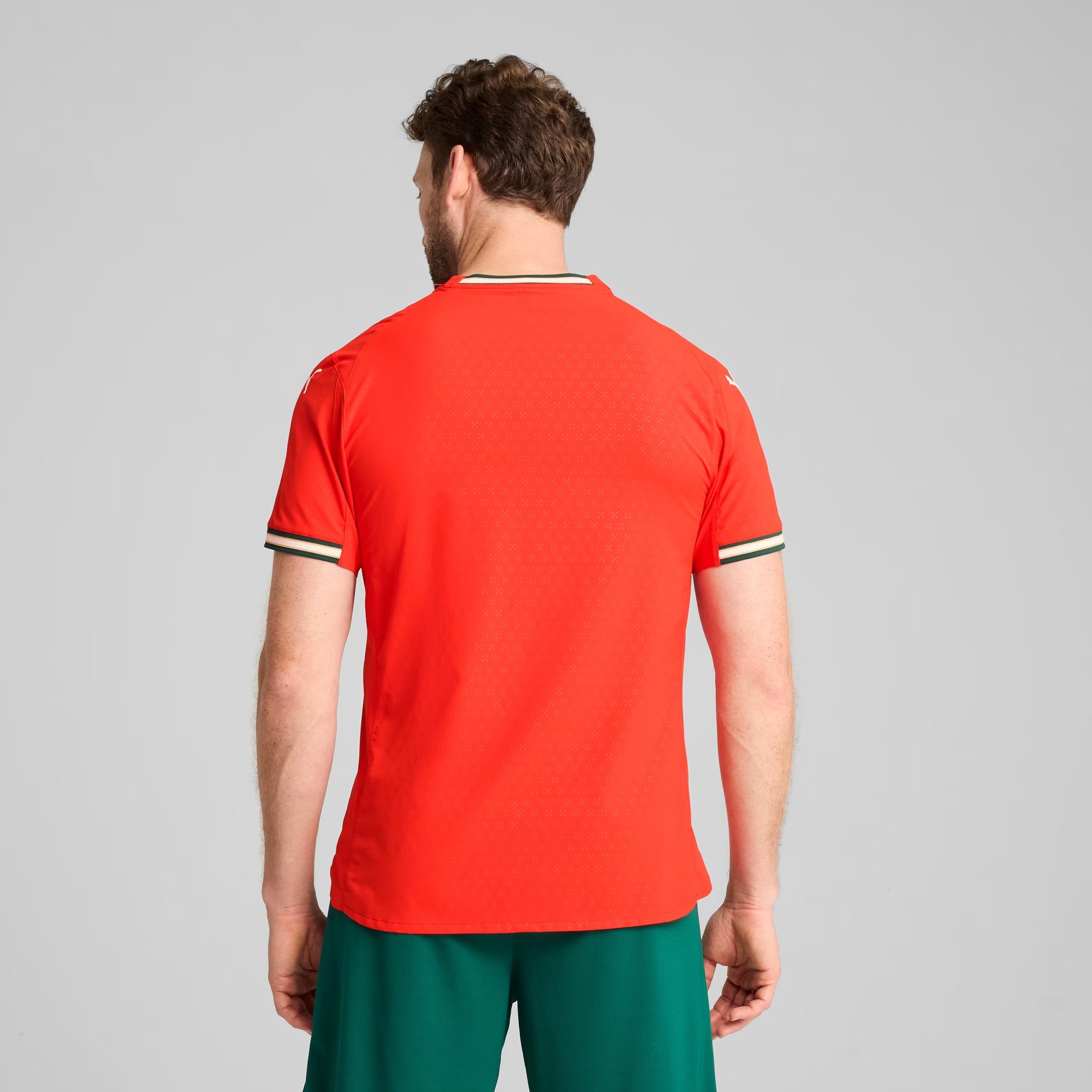 Ao Puma Portugal 2025 Authentic Home Jersey 'Red' 780766-01
