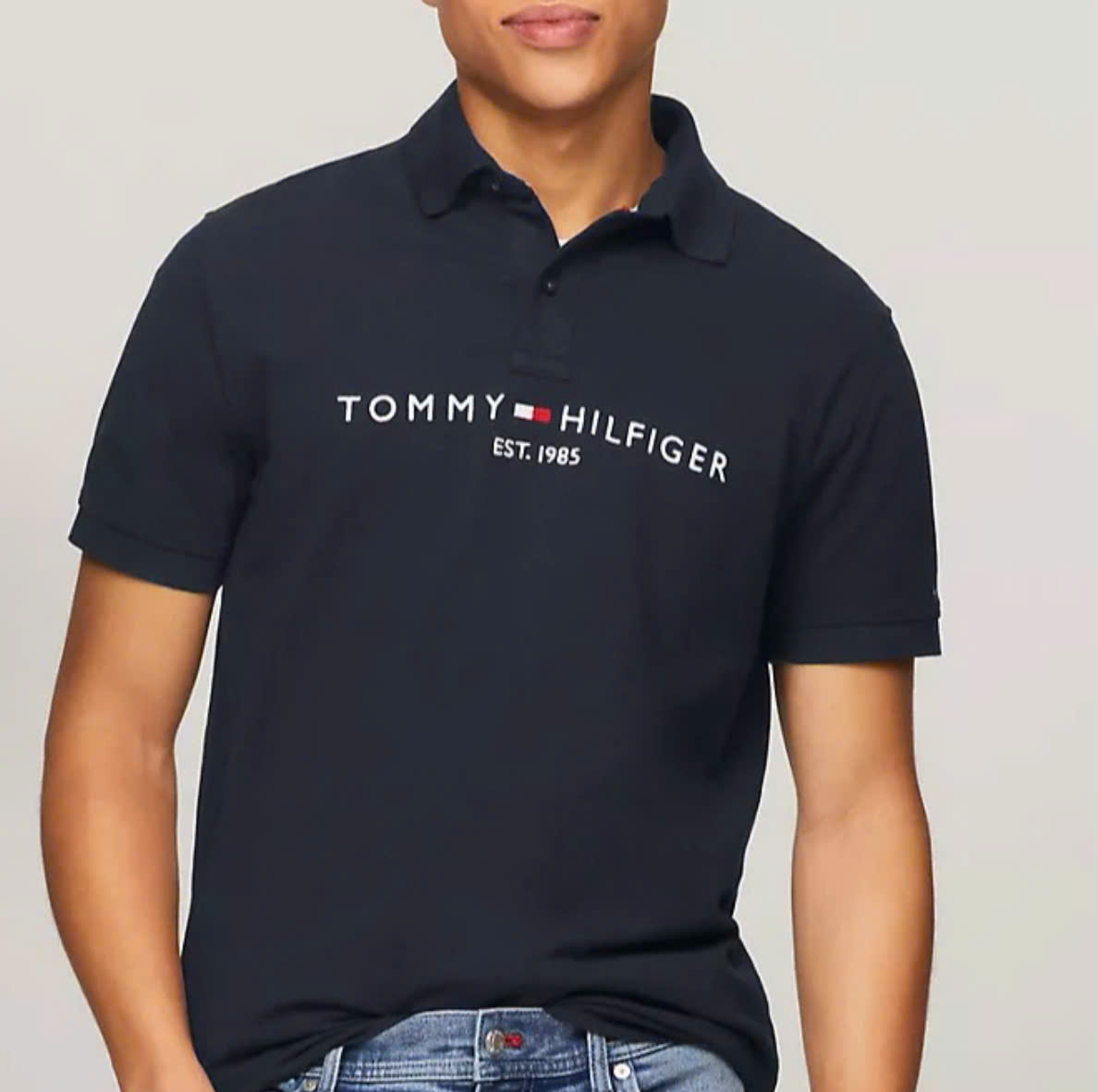 Ao Tommy Hilfiger Polo Shirt 'Navy' 78JB112-410