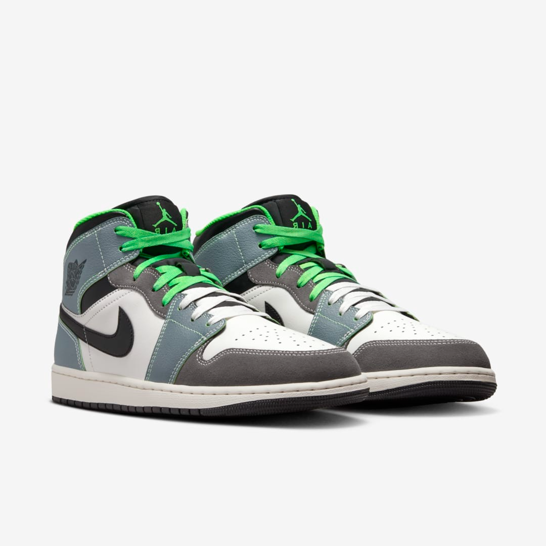 Giày Nike Air Jordan 1 Mid Casa 93 'Seine Saint Denis' HQ3829-001 - Ảnh 5