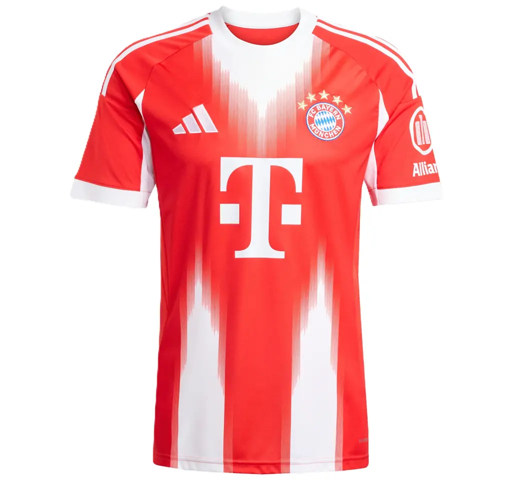 Ao Adidas FC Bayern 25/26 Home Jersey 'Red' JJ2137