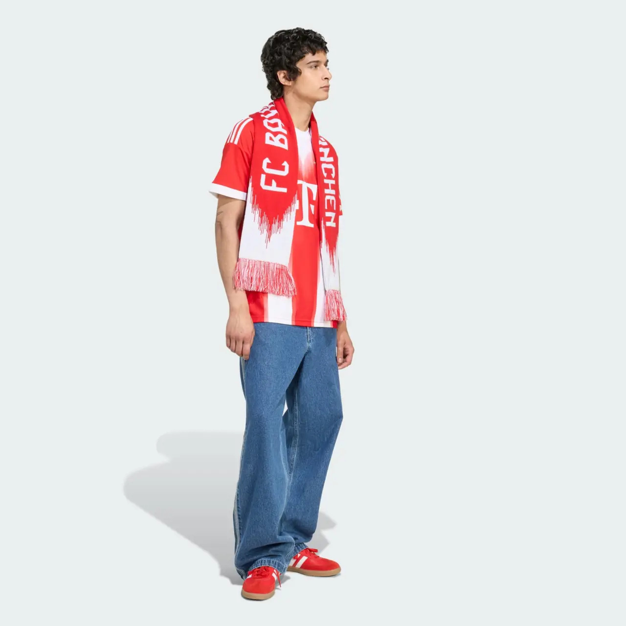 Ao Adidas FC Bayern 25/26 Home Jersey 'Red' JJ2137
