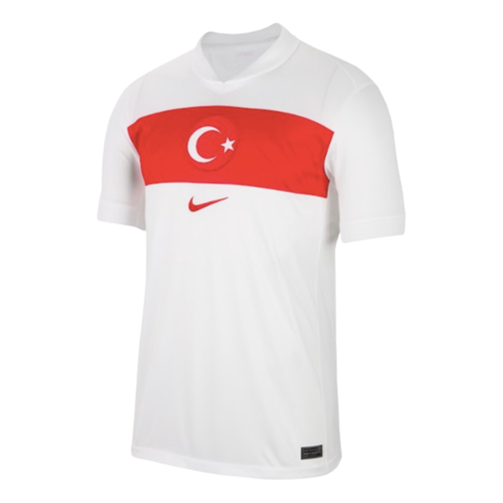 Ao Nike Turkey Home Shirt 2024/2025 'White Red' FV1743-100