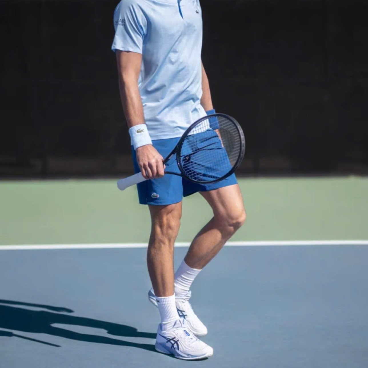 Giày Asics Court FF 3 Novak 'White Tuna Blue' 1041A522-967 - Ảnh 5