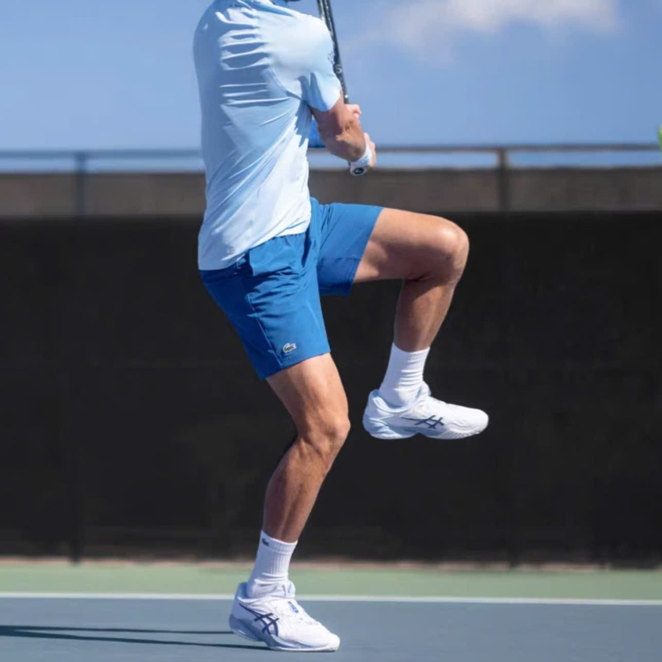 Giày Asics Court FF 3 Novak 'White Tuna Blue' 1041A522-967 - Ảnh 6