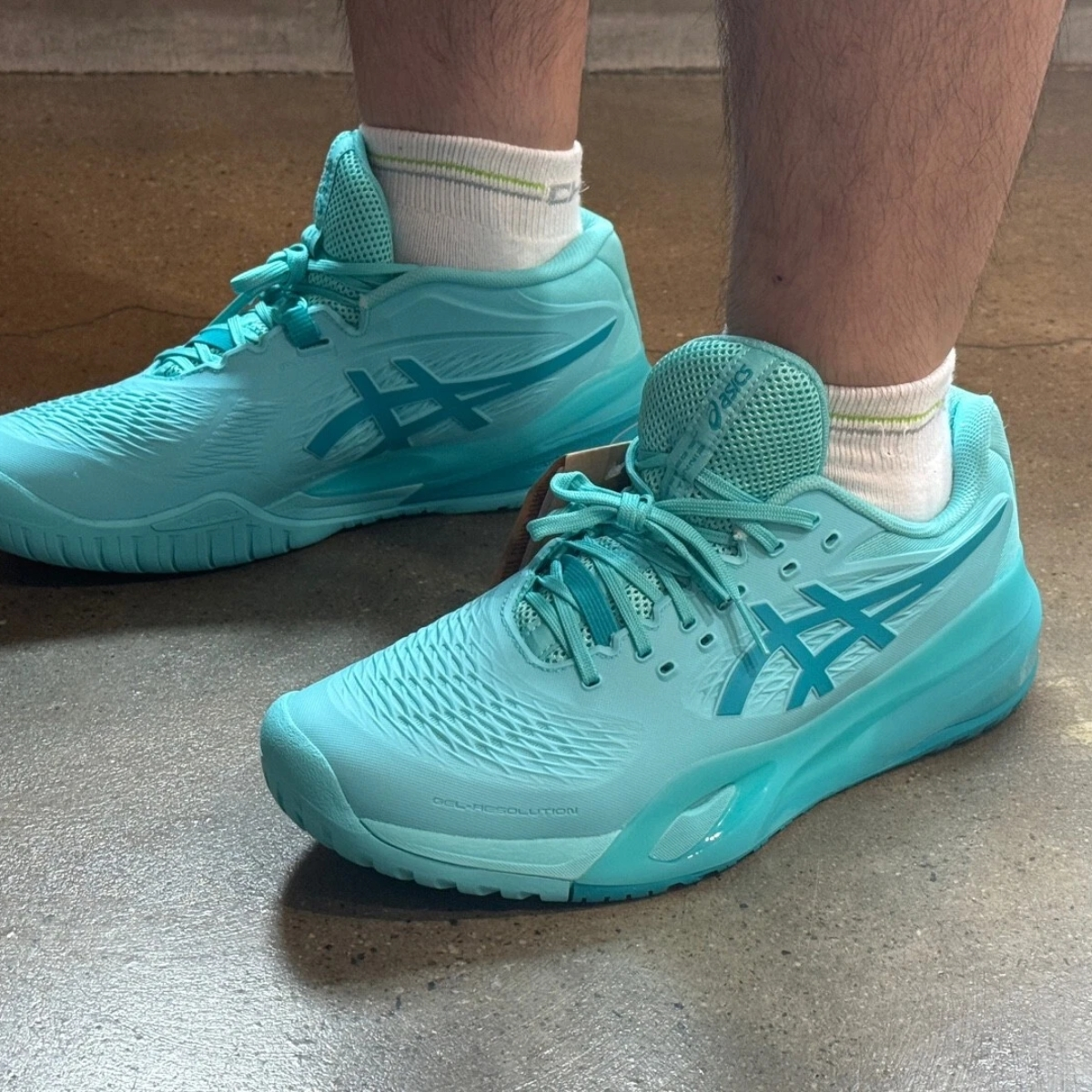 Alternative view of Giày Asics Gel-Resolution X 'Blue' 1041A481-401