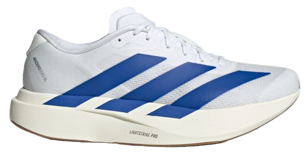 Giay Adidas Adizero Evo SL 'White Royal Blue' JS4494