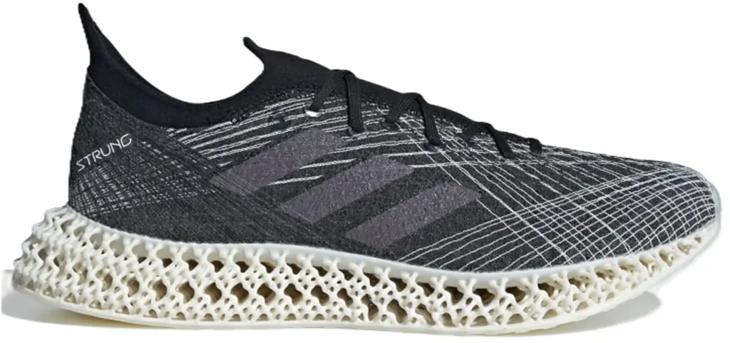 Giay Adidas 4DFWD Strung 'Core Black Grey' ID8893