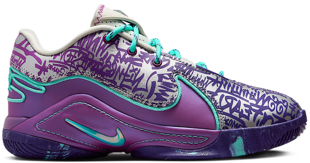 Giay Nike LeBron 22 GS 'Frozen Grapes' IF8254-001