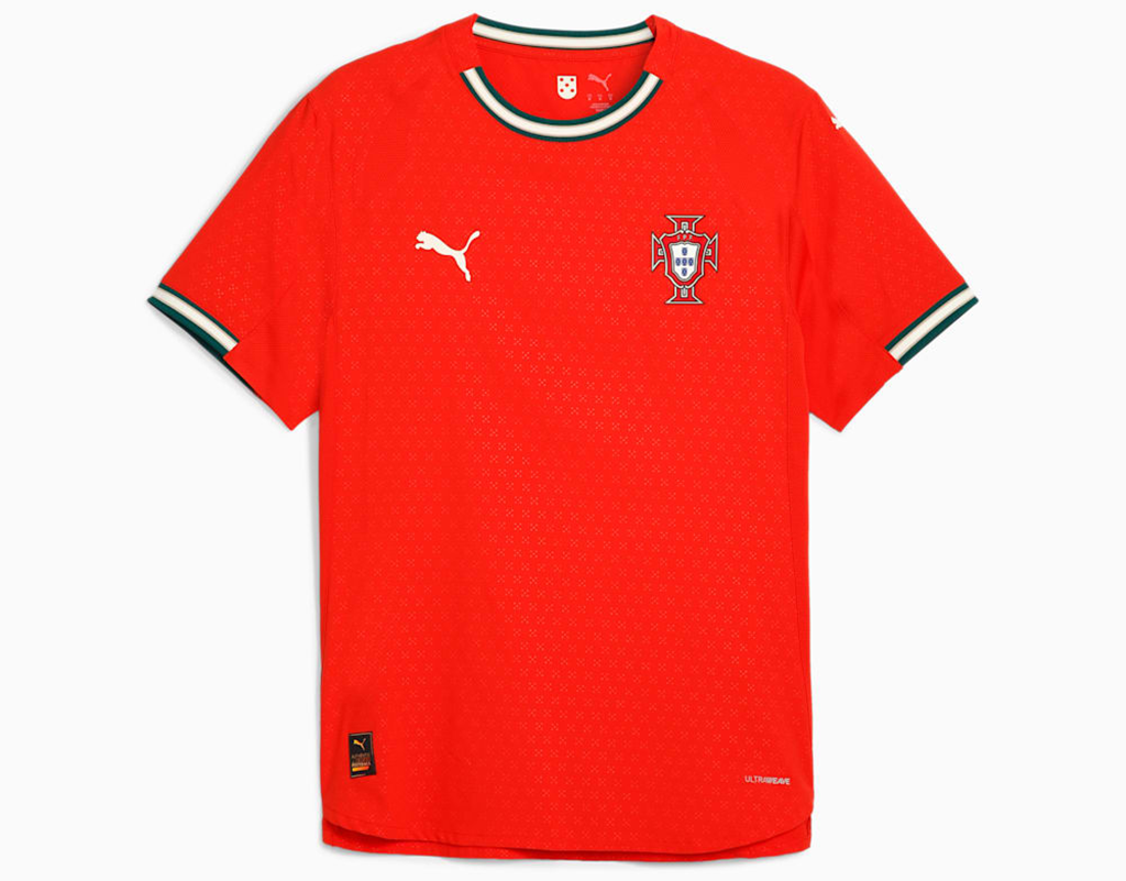Ao Puma Portugal 2025 Authentic Home Jersey 'Red' 780766-01